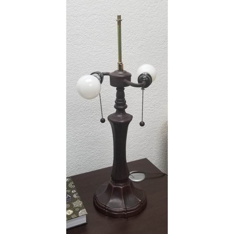 Ocallaghan Metal Table Lamp, 23" H x 21" W x 12" D