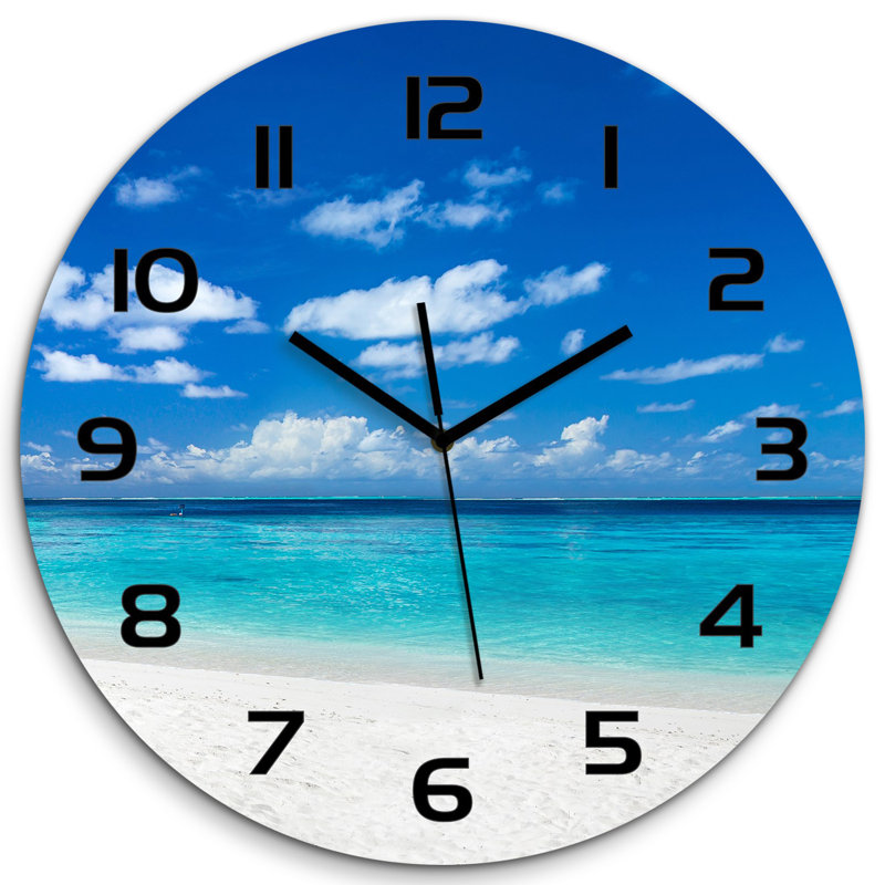 Jovito Glass Wall Clock