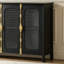 Buffet 47,24 po noir et doré