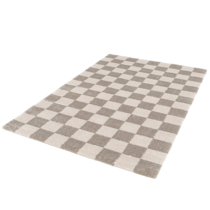 Logen Geometric Recycled P.E.T Area Rug, Rectangle 160 x 230cm