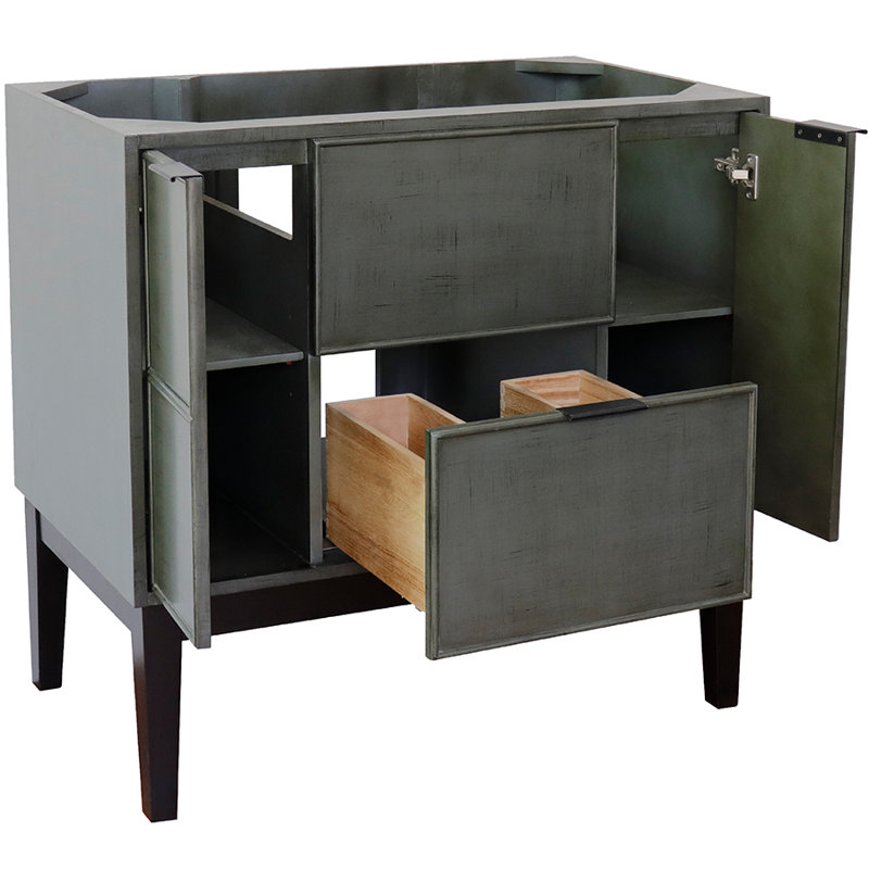 Base de meuble-lavabo simple 36 po Scandi seulement