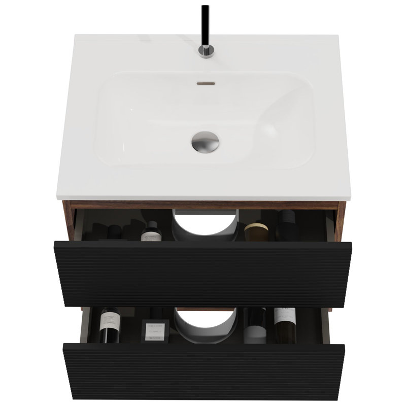 Meuble-lavabo mural 24 po, 24"