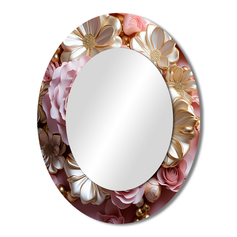 Miroir mural moderne Tender, 43" x 33"