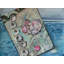 Pink Diamond And Sequin Painting by Nancy Staub Laughlin