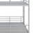 Full Over Full Metal Bunk Bed-102095720