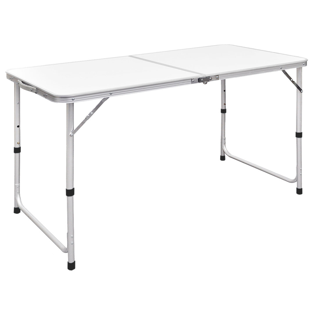 Rectangular Wood Metal Folding Outdoor Camping Table , cm W 60cm cm D