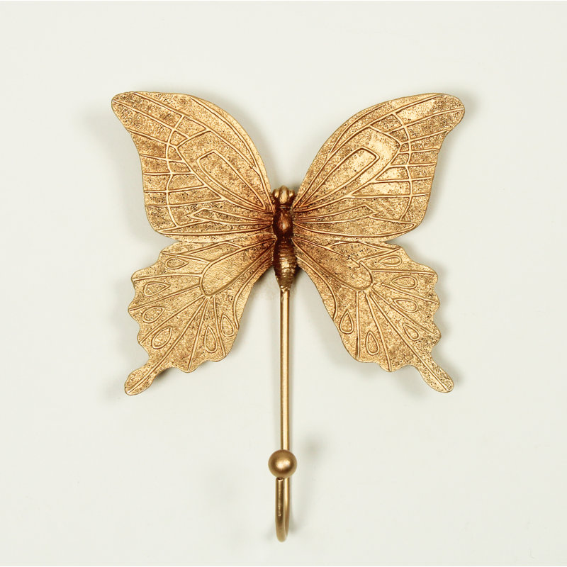 Thibodeau Iron Wall Wall Hook, Gold