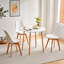 Alfret Round Solid Wood Base Dining Table-1668680258