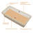MONSFEST 14'' Ceramic Rectangular Bathroom Sink