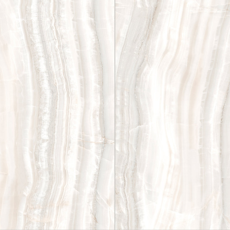 Selena onyx coupé 24 x 48 , Blanc