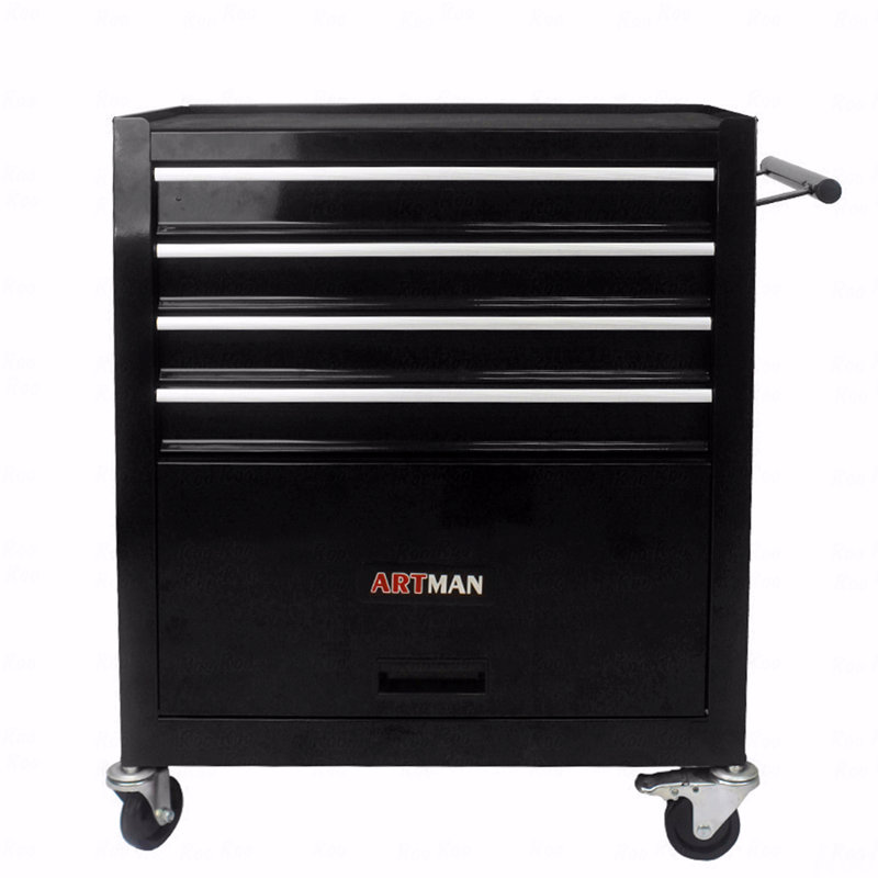 4 Drawers Multifunctional Tool Cart With Wheels