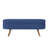 Ottoman Oval Storage Bench,Rubber Wood Legs,BLUE(43.5"X16"X16")-1571833160