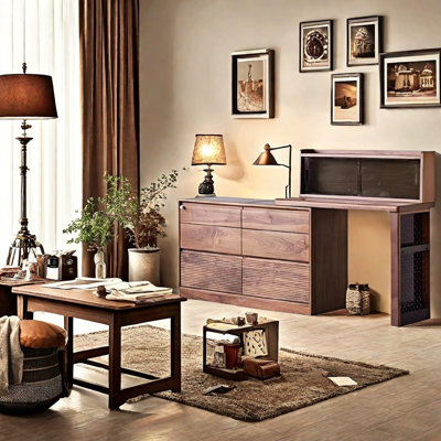 Coiffeuse moderne et pratique