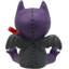 Figurine Daegan le chauve-souris vampire avec seringue de sang