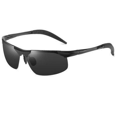 A chopper Photochromic Sunglasses With Antis-glares Polarized Lens