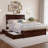 Lamayia Solid Wood Sleigh Platform Bed with Footboard and Storage Drawers-2033809128-2033809131