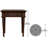 Dartmoor Manor End Table