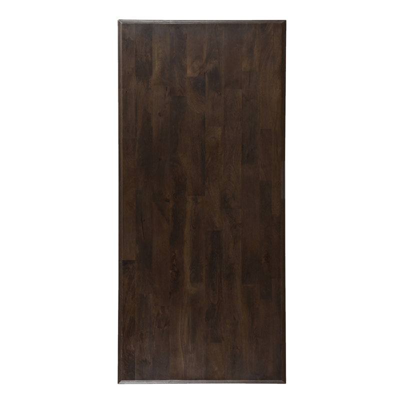 Toulon 84" Dining Table in Vintage Brown Finish