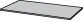 Panneau d'intimité de bureau H 0,75 po x l 55 po Science, Gris tendance