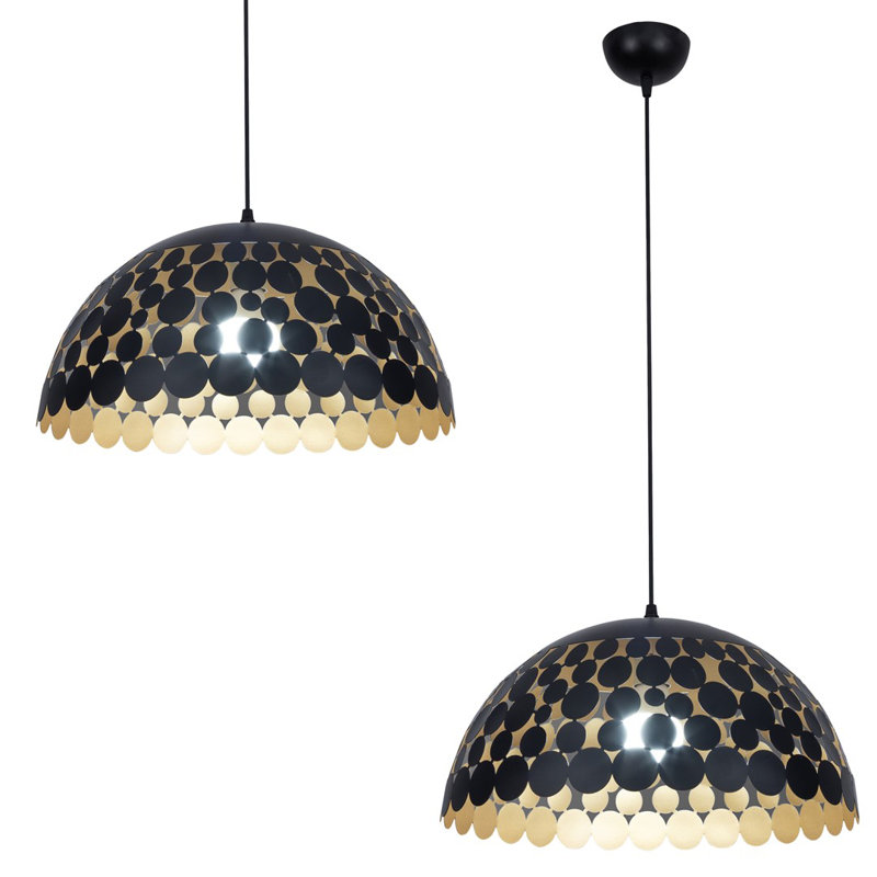 Brott 1 - Light Dome Pendant, Black