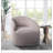 Beige Polyester Side Chair