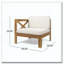 Ensemble de canapé d'extérieur en bois avec table basse-2074158807-2074158805