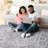 5X7 Silver Non-Shedding Carpet - Stain For Living Room, Bedroom, Dorm Study Stylish Area Rug Dining, Entryway, Kitchen-1715971960