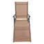 Fauteuil inclinable d'extérieur pliant pour chaises longues de patio, de plage, de jardin, de balcon