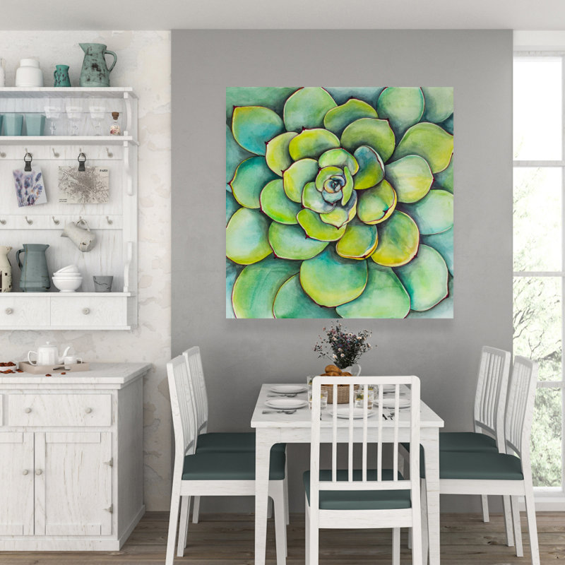 " Succulent Plant ", 36" H x 36" W x 1.5" D