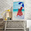 Lifeguard Post I - reproduction de peinture acrylique-407980205-408712833