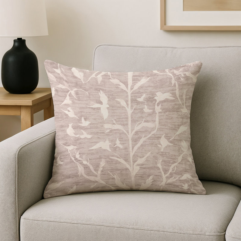 Coussin décoratif intérieur et extérieur Modern, Gris abstrait 102, Carré 18 po