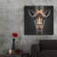Art mural en métal Latitude Run® «Giraffe Portrait» par Rey Klimt-989541341