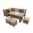 Edwina 9 Seater Dining Set with Cushions