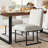 Cederick 4-Person Dining Set with Rectangular Table-101986284-101986287