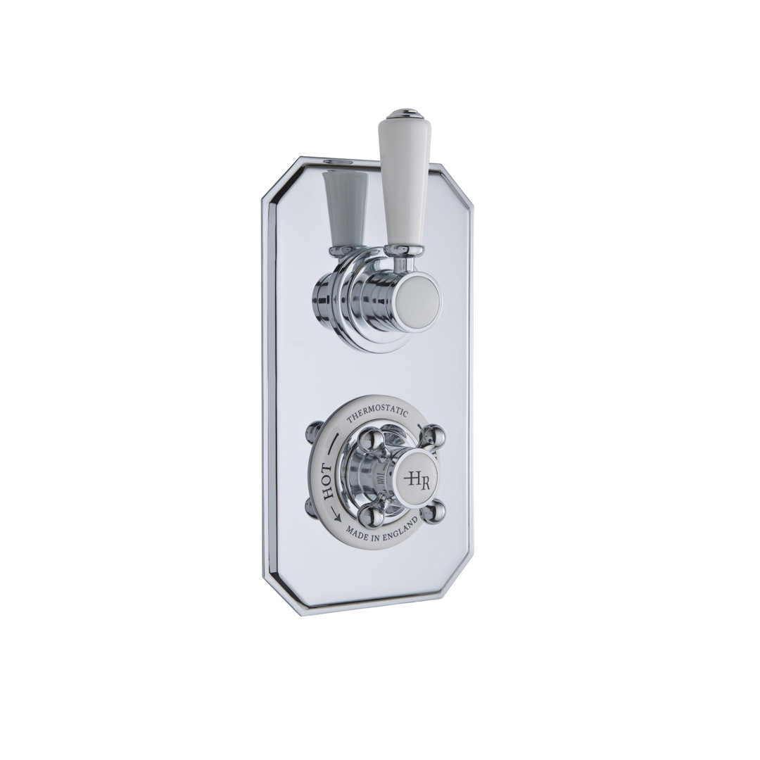 Topaz Double Concealed Thermostatic Shower Valve