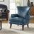 Aviles  29.2" W Vegan Leather Wingback Armchair-1762382810