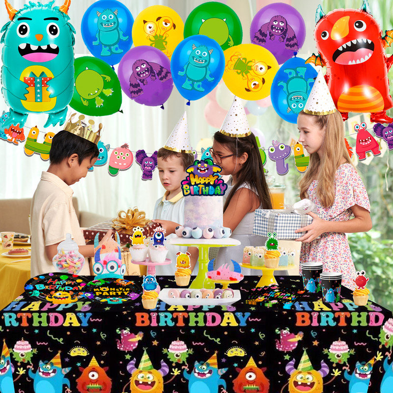 Monster University Party Decoration,83pcs Monster University Birthday Decoration