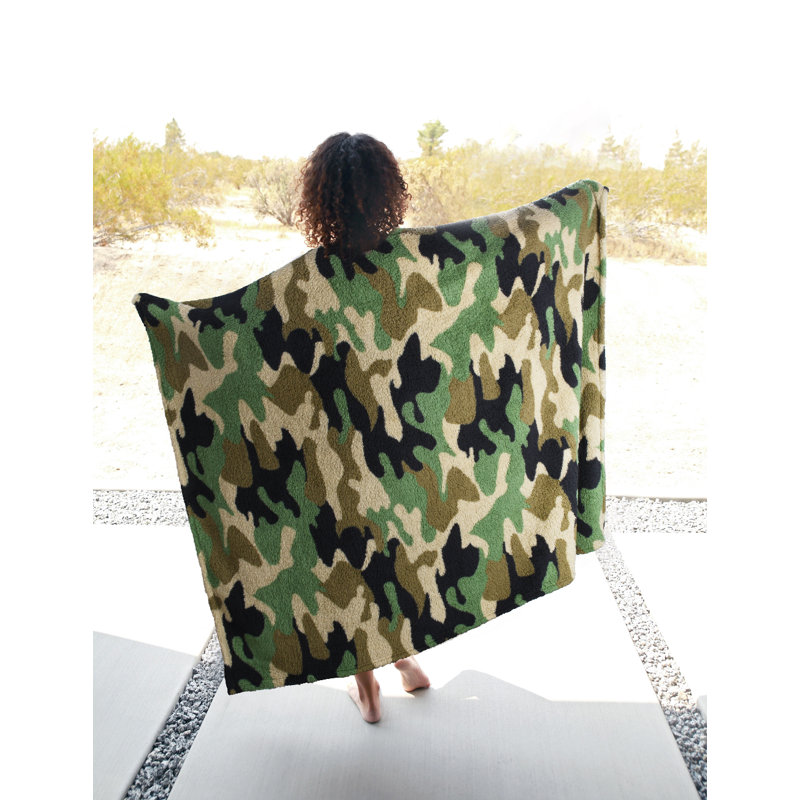 Jeté Catalonia, Vert camouflage