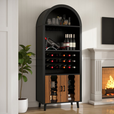 Armoire bar à vin 71 po Farmhouse