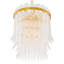 CDJ Chandelier Erika antique brass finish clear glass-1656665982-1656665983