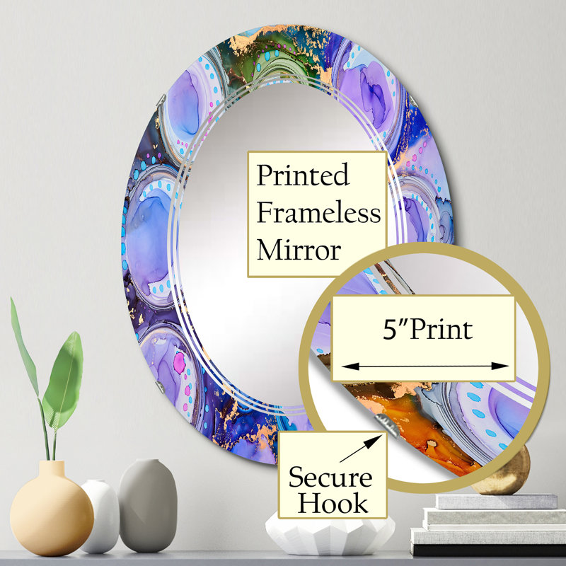 Miroir de salle de bain sans cadre, 30 po x 20 po