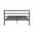 Charcoal Grey Queen Metal Bed - Construction, Quiet Nights, Easy Assembly Process, Under Storage Feature, No Box Spring Needed, Works With All Mattress Sizes, 600 Lbs Weight Limit Size Frame In