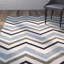 Walk Chevron Wool Hand Woven Area Rug-15406209