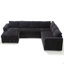 110.75" Sectional Sofa,Oversized Modular Sofa,Chaise Storage, Modern U Shaped Couch