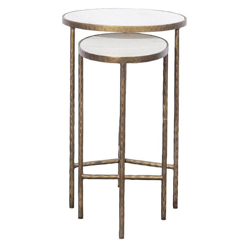 Veneto Marble Nesting End Table