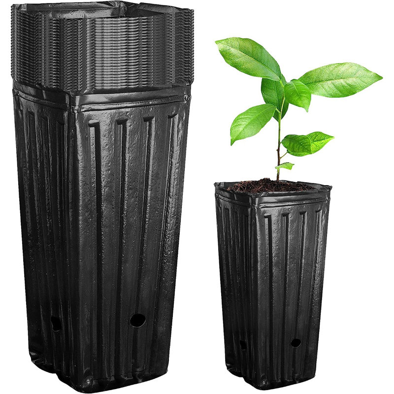 20 pièces 40 pièces 7,8 po de hauteur pots à fleurs en plastique pour chambre de bébé, 20