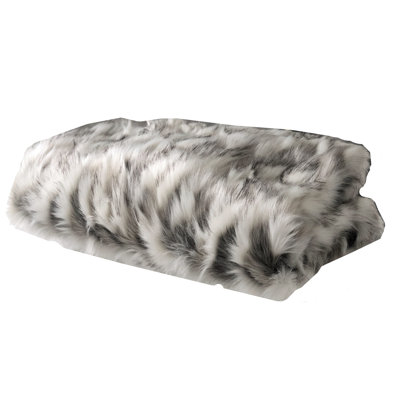 Tibet Fox Knitted Throw Blanket