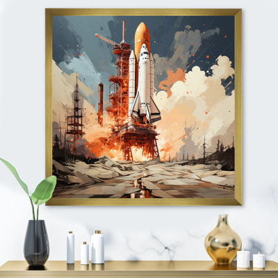 Lancement de la Navette spatiale moderne