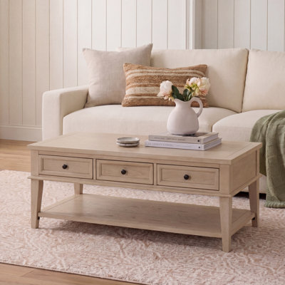Table basse avec rangement Samira