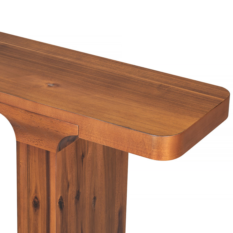 Console de couloir à console étroite Elegant, Naturel